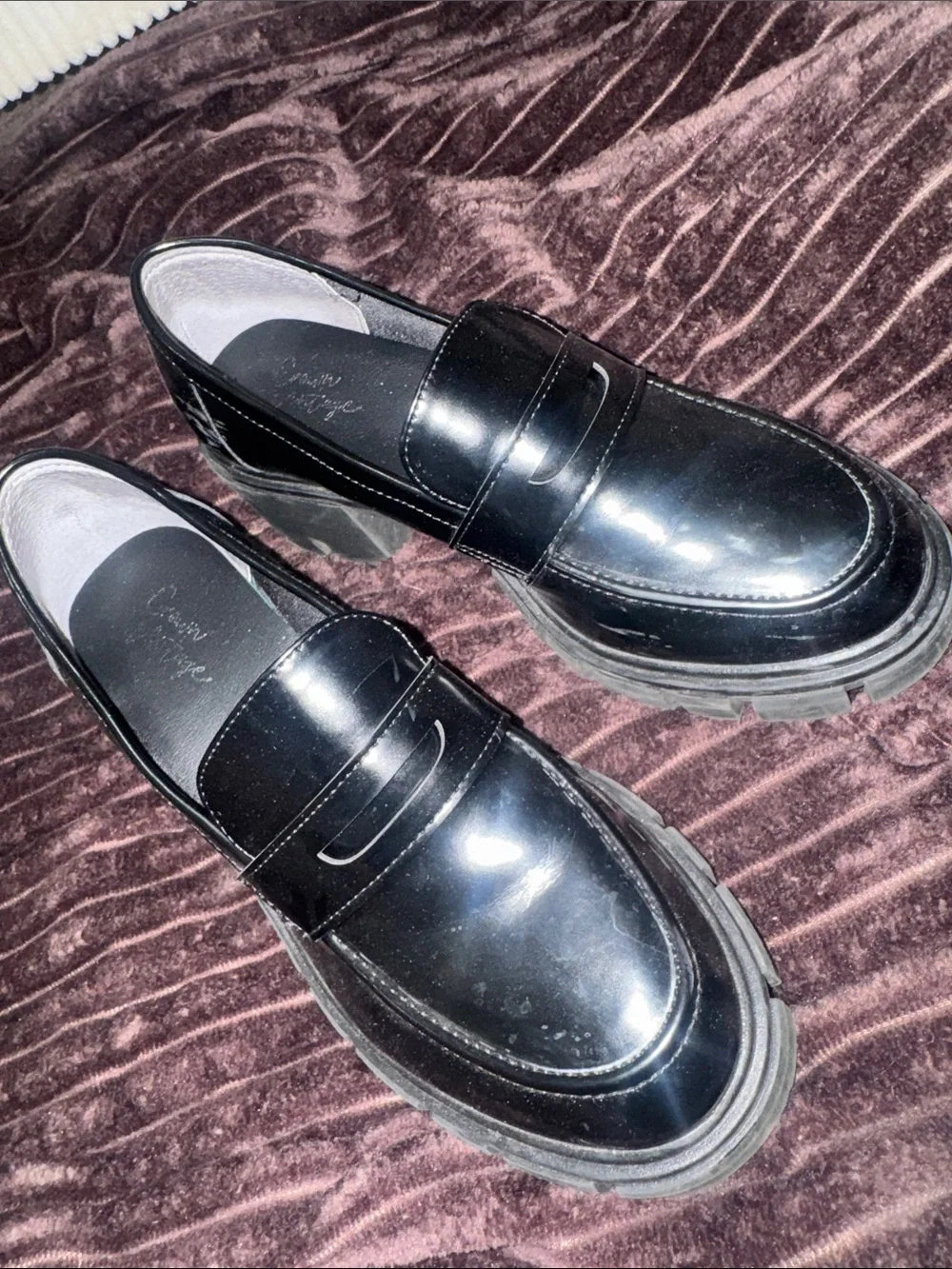 Black Penny Loafers